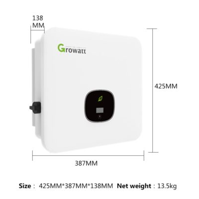 Inversor GROWATT conectado red 8kw-11Kw