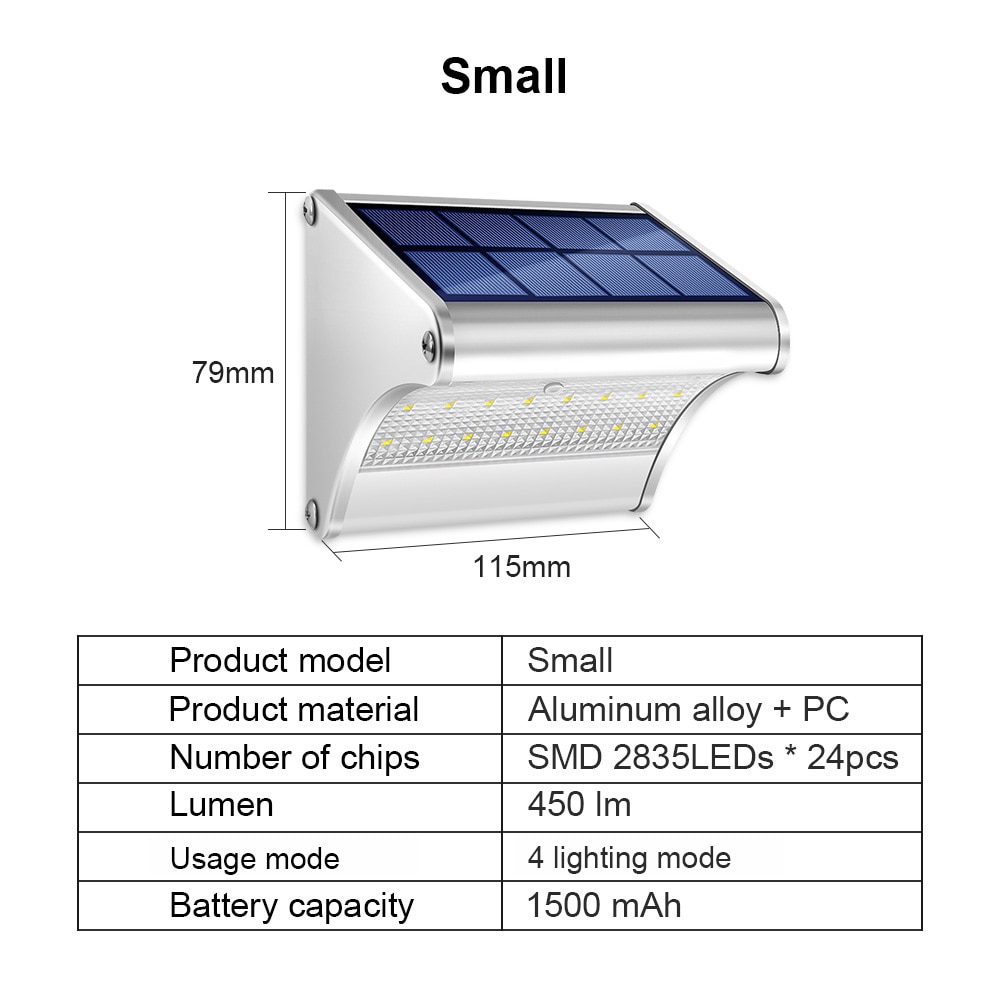 Energía Solar Malaga: 9 Luz solar exterior proyector encendido automático con baterias larga duracion - Imagen 9