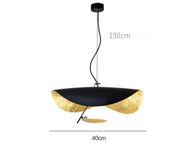 Energía Solar Malaga: 12 Lámpara de techo estilo ondulado reflejos dorados - Imagen 12