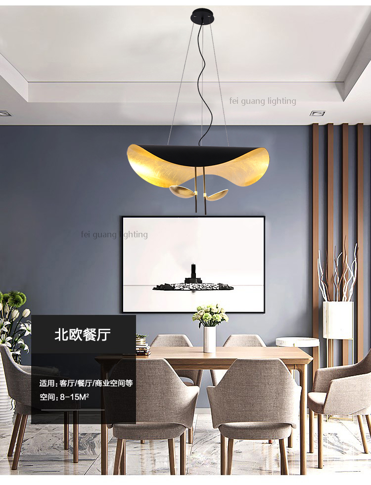 Energía Solar Malaga: 2 Lámpara de techo estilo ondulado reflejos dorados - Imagen 2