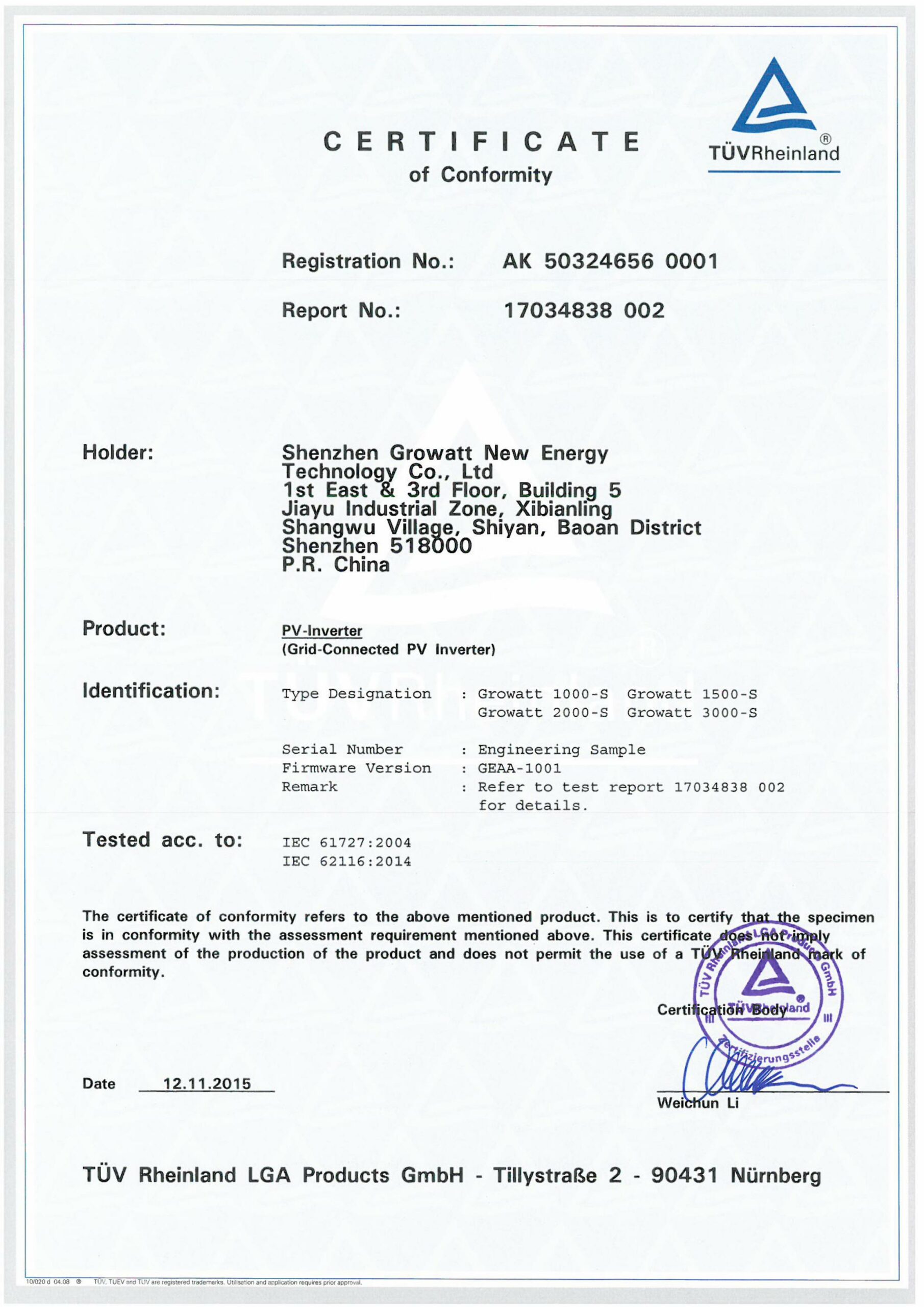 Energía Solar Malaga: 7 Inversor para energía solar conexión a red 17Kw 20Kw 22kw 25Kw trifásicos marca GROWATT - Imagen 7