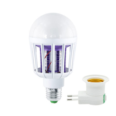Bombilla LED 9W mata mosquitos con luz UV