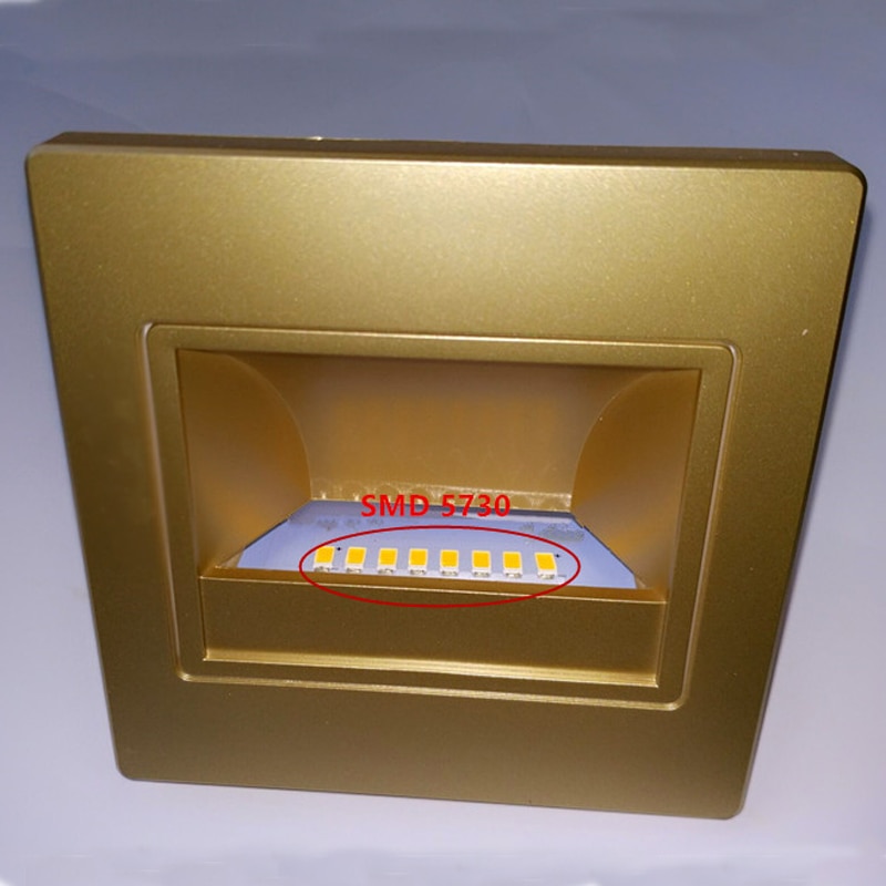 Energía Solar Malaga: 5 Proyector iluminación suelo bordes de escalones pasillos, montaje a 50cm del suelo - Imagen 5