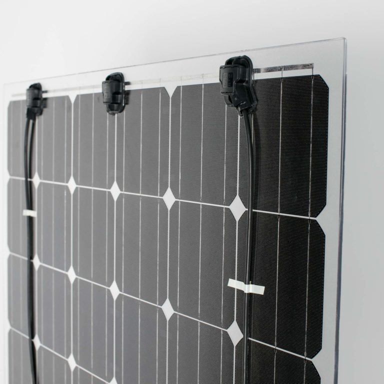 Panel solar transparente, 400W bifacial