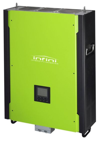 Inversor Híbrido energía solar aislada y red