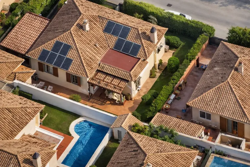 Instalación solar residencial en Dos Hermanas