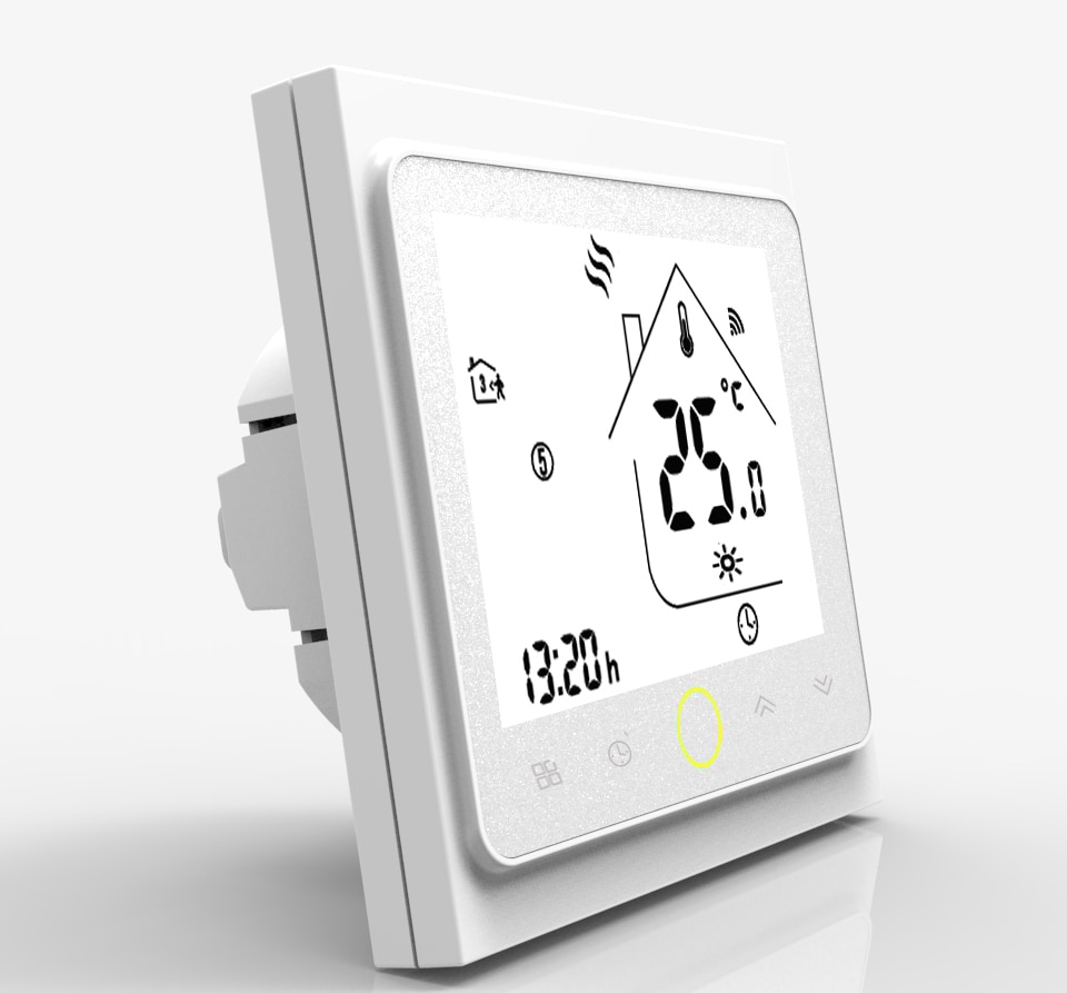 Termostato Irfora Controlador de temperatura del termostato inteligente WiFi  Control de botón programable semanal / Aplicación móvil / Control de voz  Compatible con Alexa / Google Home, para calentam
